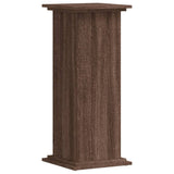 ZNTS Plant Stand Brown Oak 33x33x80 cm Engineered Wood 852975