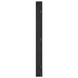 Mirror Jewellery Cabinet with LED Lights Wall Mounted Black 353254