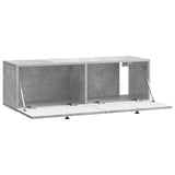 Wall-Mounted TV Cabinet Concrete Grey 98 x 31 x 30 cm 898048