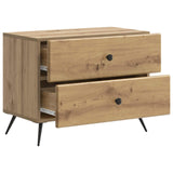 Bedside Cabinet Artisan Oak 62 x 34.5 x 47.5 cm Engineered Wood 895474