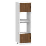 7 Piece Kitchen Cabinet Set Kalmar Brown Oak Engineered Wood 3314738