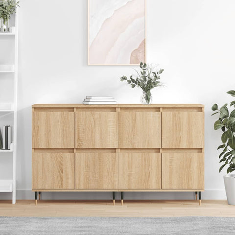 Sideboards 2 pcs Sonoma Oak Engineered Wood 3190168