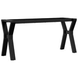 ZNTS Coffee Table Legs Y-Frame 90x30x43 cm Steel 357925