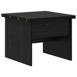 Coffee Table Black Oak 55 x 54.5 x 45 cm Engineered wood 887410