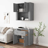 Highboard Grey Sonoma Engineered Wood 3185373