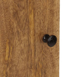 Bathroom Wall Cabinet 38x33x48 cm Solid Wood Mango 351993