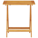 Folding Bistro Set Folding 3 pcs Brown Solid Acacia Wood 3375697