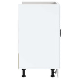 Sink Base Cabinet Lucca White Engineered Wood 853687