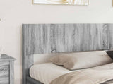 Bed Frame with Storage and Headboard Grey Sonoma 200 x 200 cm 3414280