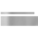 Lawn Edging 4 pcs Silver 450 x 0.05 x 10 cm Galvanised Steel 868019