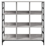 Sideboard Grey Sonoma 102x32x103.5 cm Engineered Wood 837730