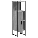 Bathroom Cabinet Grey Sonoma 33x33x120.5 cm Engineered Wood 842469
