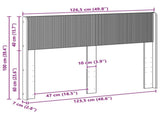 Headboard Black PB 889716