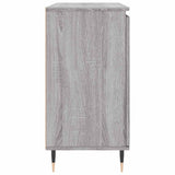 Sideboard Grey Sonoma 101.5x35x70 cm Engineered Wood 827202