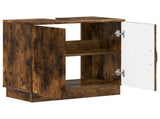 Bathroom Sink Cabinet HOORN Smoked Oak 59.5 x 31.5x 56 cm 897230