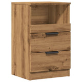 ZNTS Bedside Cabinet Artisan Oak 40x36x65 cm Engineered Wood 856846