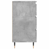 Bedside Cabinets 2 pcs Concrete Grey 40x35x69 cm Engineered Wood 826917