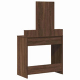 Dressing Table Brown Oak 79 x 41 x 140 cm Engineered Wood 865142