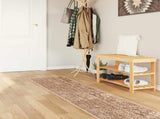 Rug Runner MARSA Yellow 50 x 400 cm Polyester and PVC 42023211