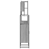 4 Piece Bathroom Furniture Set Grey Sonoma Engineered Wood 3214713
