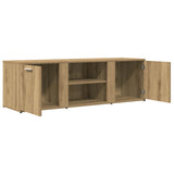 TV Cabinet Artisan Oak 120x34x37 cm Engineered Wood 855975