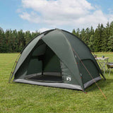 Camping Tent with Rainfly Water-resistant Dome Army Green 42028523