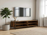 TV Cabinet 140 x 39.5 x 50 cm Smoked Oak Engineered Wood 8013766