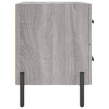 Bedside Cabinet Grey Sonoma 40x35x47.5 cm Engineered Wood 827336