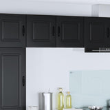 Dishwasher Panel Kalmar 2 pcs Black 40 x 31 x 40 cm 884517