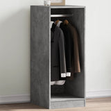 Wardrobe Concrete Grey 48x41x102 cm Engineered Wood 840817