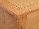 Storage Box Solid Oak Wood 42000874