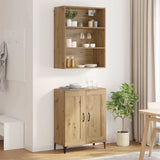 Highboard 2 pcs Artisan oak Engineered Wood 3403590