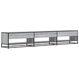 TV Cabinet Grey Sonoma 270x40x46 cm Engineered Wood 3300813