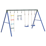 Outdoor Swing Set with Swings. Trapeze. Ladder 3283611