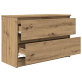 TV Cabinet Artisan Oak 80x35x54 cm Engineered Wood 861795