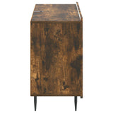 Sideboard Smoked Oak 89 x 34.5 x 62 cm Engineered Wood 894430