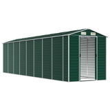 Garden Shed Green Galvanised Steel Large Garden Shed 3188238