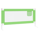 10195 Toddler Safety Bed Rail Green 180x25 cm Fabric