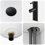 Bathroom Furniture Set 3 pcs High Gloss White 3406087