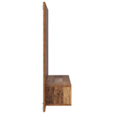 TV Cabinet Set Old Wood 120 x 23.5 x 90 cm Engineered Wood 875185