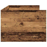 Daybed with Headboard Old Wood 90 x 190 cm Engineered Wood 3333996