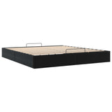 Ottoman Bed Frame Black King Size Velvet 3403078