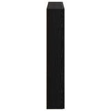 Fireplace Surround Black Oak 102 x 18 x 100.5 cm 8006599