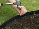 Lawn Edgings Black 4000 x 4 x 5 cm Plastic 42029837