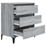 ZNTS Sideboard Grey Sonoma 60x35x70 cm Engineered Wood 823054