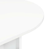 Console Table White 100 x 39.5 x 75 cm Engineered Wood 8001158