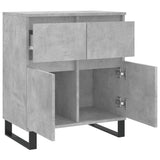 Sideboard Concrete Grey 60x35x70 cm Engineered Wood 831128