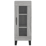 Highboard Grey Sonoma 34.5x34x180 cm Engineered Wood 3199071