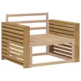 Armrests Module 2 pcs White 78.5 x 10 x 61 cm Solid Acacia Wood 901594