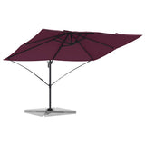 Umbrella Bordeaux Red 351 x 250 x 260 cm 42003349